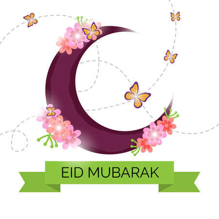 Eid Mubarak.のイラスト素材