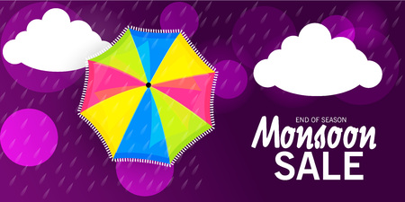 Happy monsoon.のイラスト素材