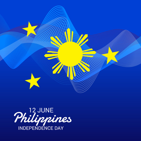 Philippines Independence Day.のイラスト素材