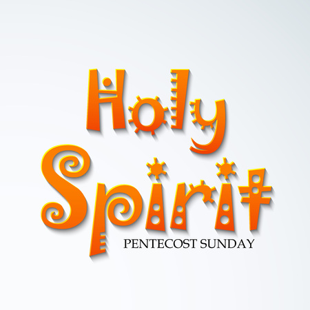 Pentecost Sunday.のイラスト素材