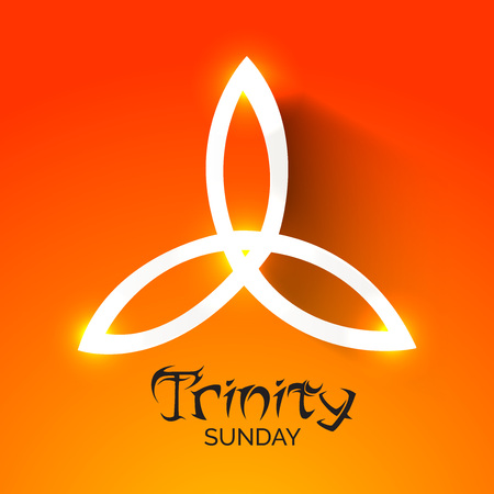 Trinity Sunday.のイラスト素材