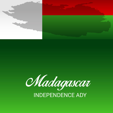 Madagascar Independence Day.のイラスト素材