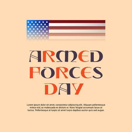 Armed Forces Day.のイラスト素材