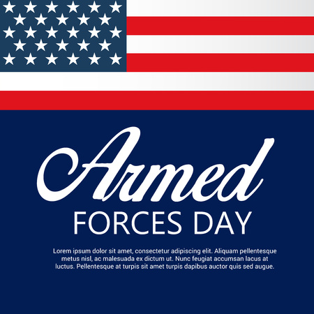 Armed Forces Day.のイラスト素材
