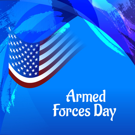 Armed Forces Day.のイラスト素材