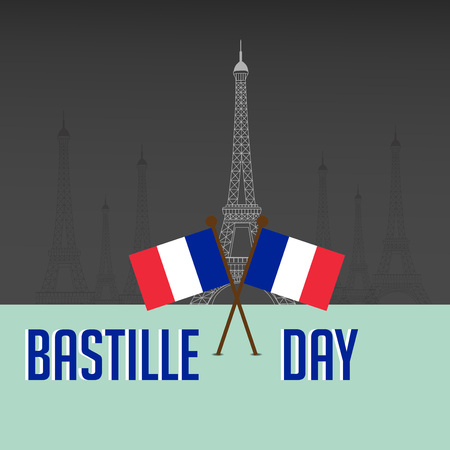 France Bastille Day.のイラスト素材