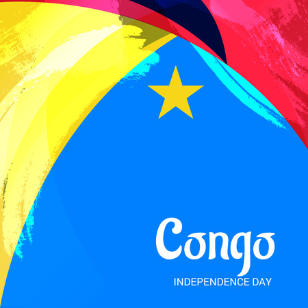Congo Independence Day.のイラスト素材