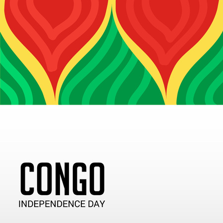 Congo Independence Day.のイラスト素材