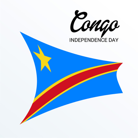 Congo Independence Day.のイラスト素材