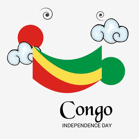 Congo Independence Day.のイラスト素材