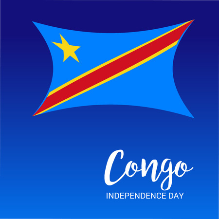 Congo Independence Day.のイラスト素材