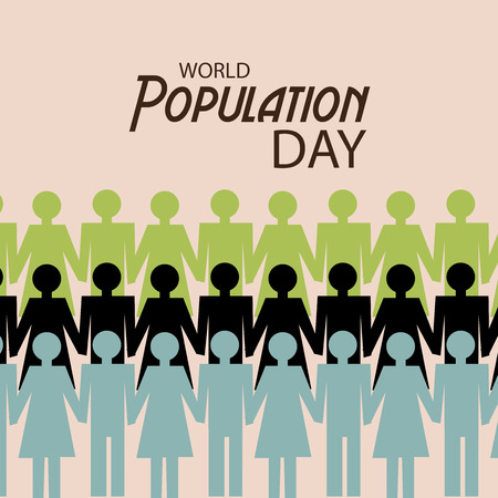 World Population Day.のイラスト素材