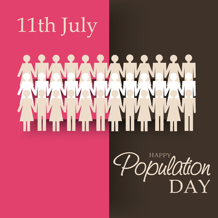 World Population Day.のイラスト素材