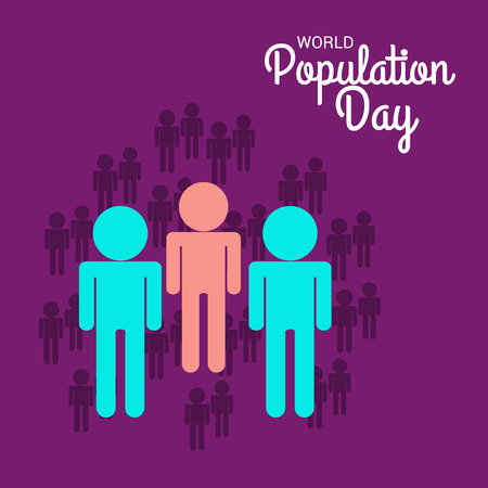 World Population Day.のイラスト素材
