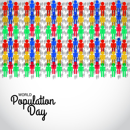 World Population Day.のイラスト素材