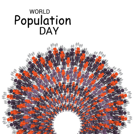 World Population Day.のイラスト素材