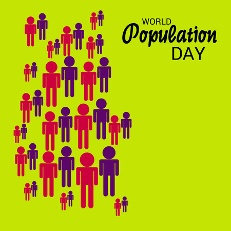 World Population Day.のイラスト素材