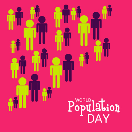World Population Day.のイラスト素材