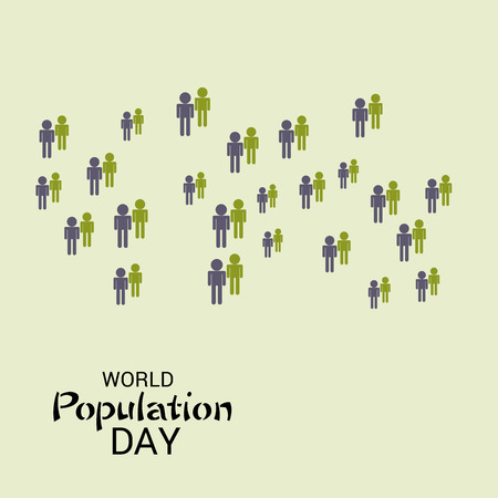 World Population Day.のイラスト素材