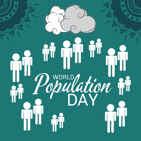World Population Day.のイラスト素材