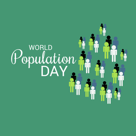 World Population Day.のイラスト素材