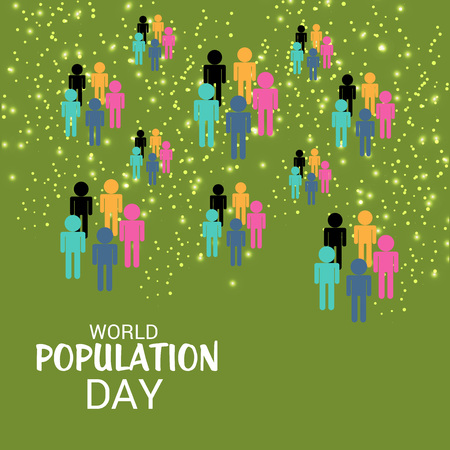 World Population Day.のイラスト素材