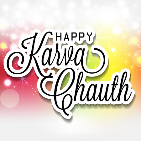 Happy Karva Chauth.のイラスト素材