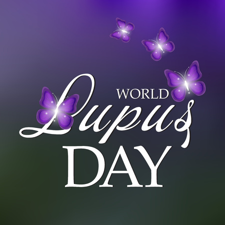 World Lupus Day.のイラスト素材