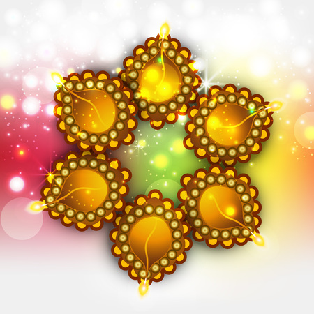 Happy Diwali.のイラスト素材