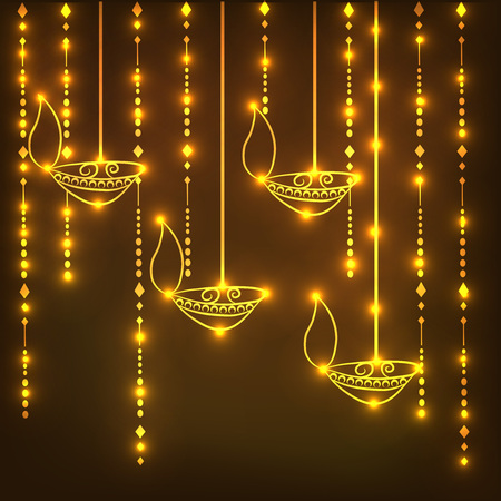 Happy Diwali.のイラスト素材