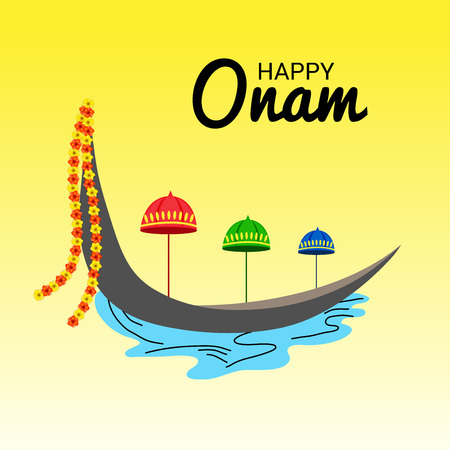 Happy Onam.のイラスト素材