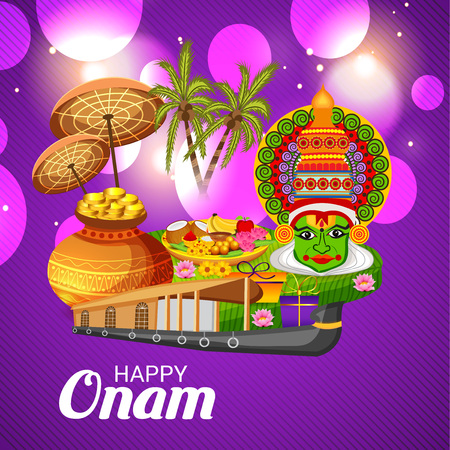 Happy Onam.のイラスト素材