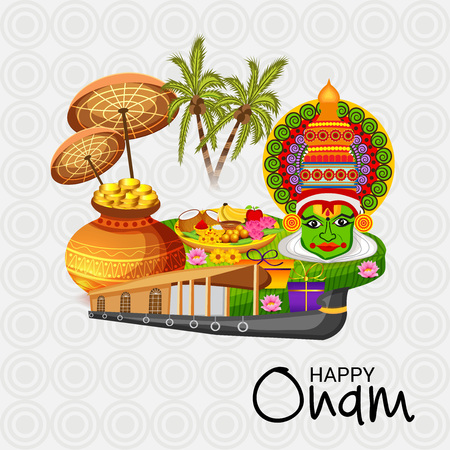 Happy Onam.のイラスト素材