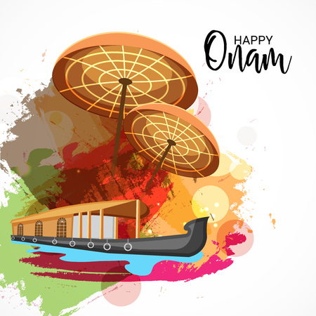 Happy Onam.のイラスト素材