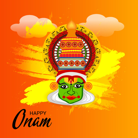 Happy Onam.のイラスト素材