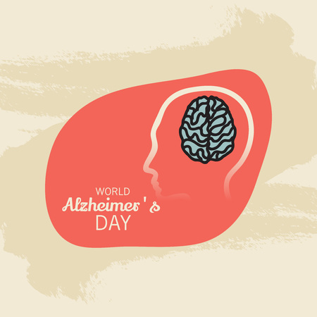 World Alzheimer's Day.のイラスト素材