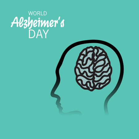 World Alzheimer's Day.のイラスト素材