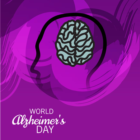 World Alzheimer's Day.のイラスト素材