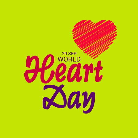 World Heart Day.のイラスト素材