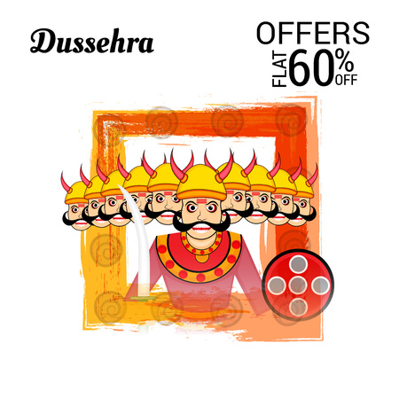 Happy Dussehra.のイラスト素材