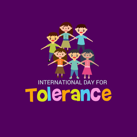 International Day for Tolerance.のイラスト素材