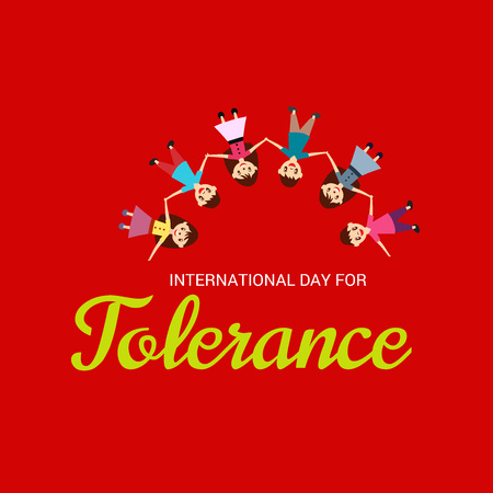 International Day for Tolerance.のイラスト素材