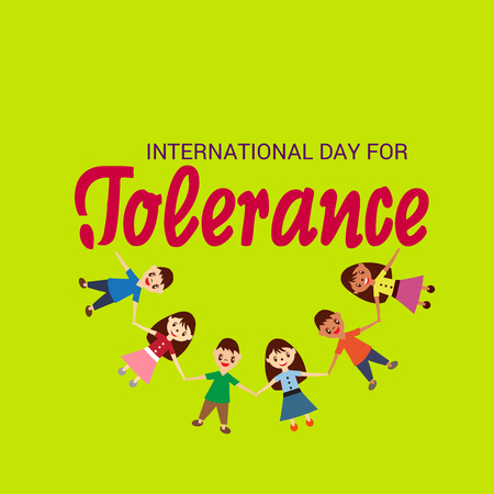 International Day for Tolerance.のイラスト素材