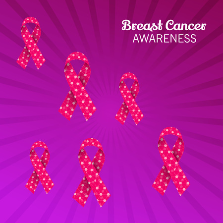 Breast Cancer Awareness.のイラスト素材