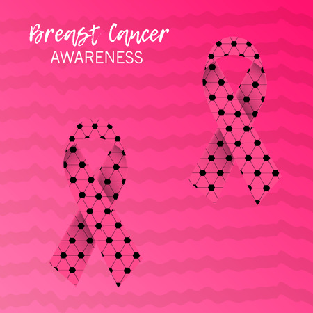 Breast Cancer Awareness.のイラスト素材