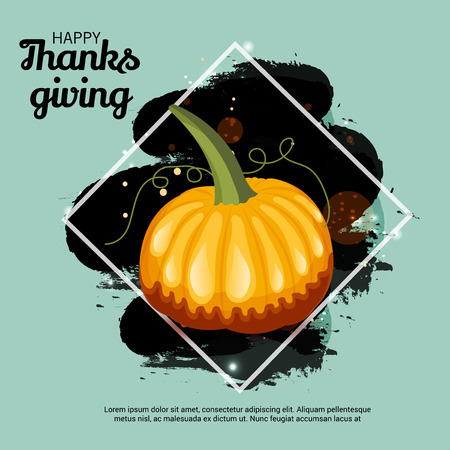 Happy Thanksgiving.のイラスト素材