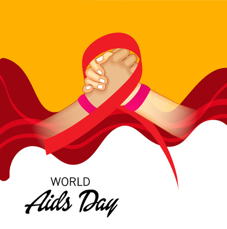 World Aids Day,のイラスト素材