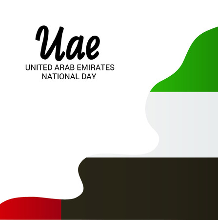 UAE National Day.のイラスト素材