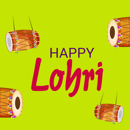 Happy Lohri.のイラスト素材