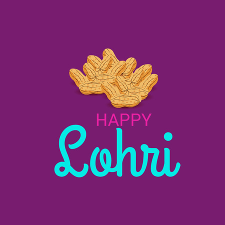 Happy Lohri.のイラスト素材
